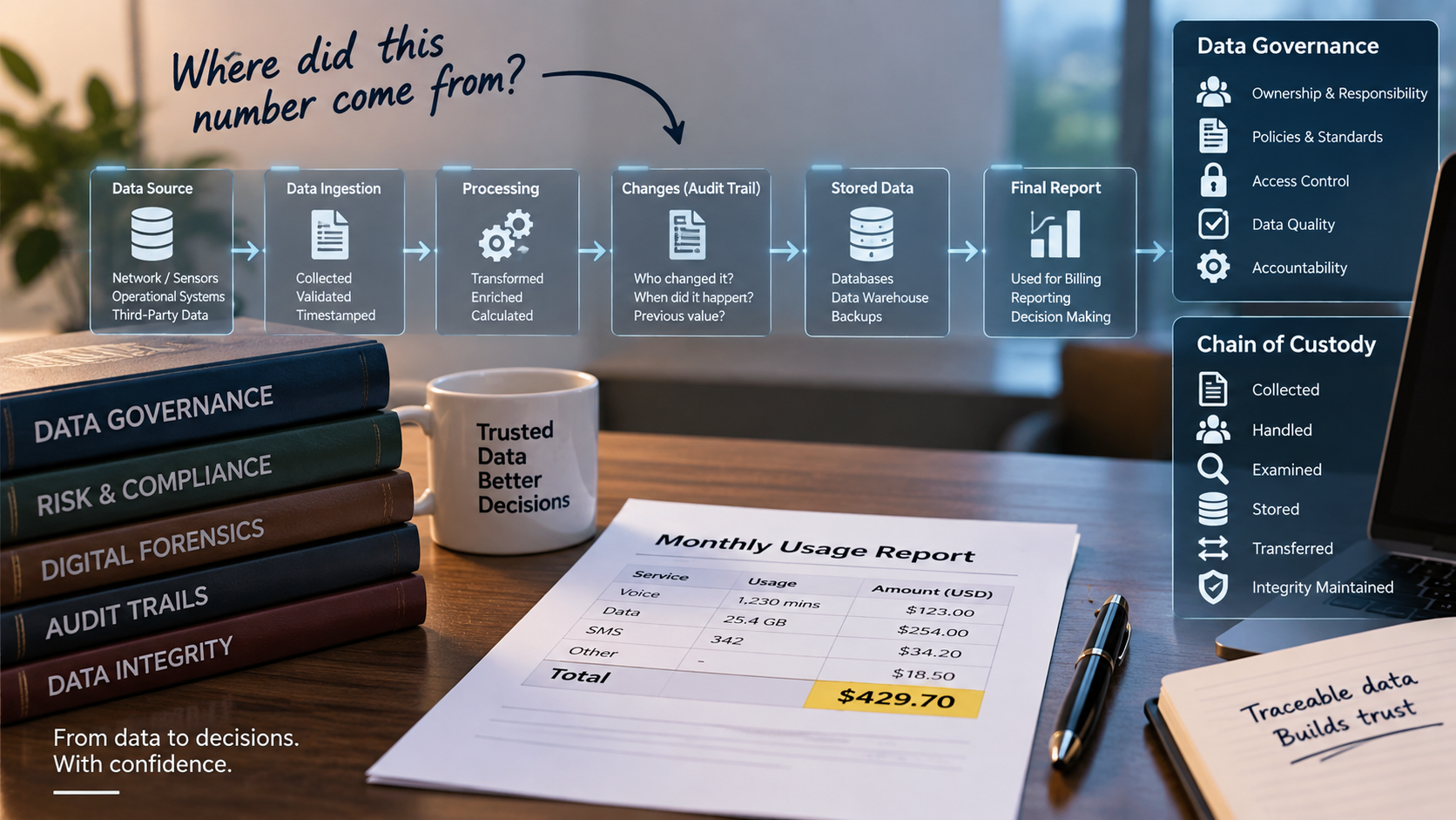 Data Governance vs. Chain of Custody: What's the Difference?